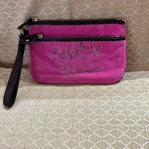 Beautiful pink Juicy couture wristlet wallet